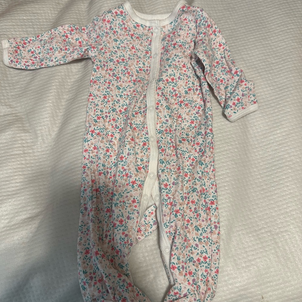 Floral Baby Onesie